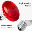 Infrared Bulb Heat Lamp, Red Light Therapy Heat Bulbs, Infrared Light Bulb for Body Suitable for E26/E27 Socket by CozyNest Decor
