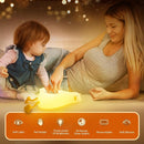 Existential Crisis Duck Lamp - 3-Level Dimmable Rechargeable Night Light for Kids Breastfeeding & Nursery | Silicone, Touch Control & Lying Flat Design, Toddler Room Safe (Ducky Lay Lamp) by TinyTreasures Baby Boutique