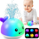 ZHENDUO Baby Bath Toys, Whale Spray Water Bath Toy, Sprinkler Bathtub Shower Toys for Toddlers Kids Boys Girls, Pool Toy for Baby (White) by TinyTreasures Baby Boutique