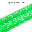 Height Measurement for Wall, Children Height Ruler, 3D Removable Growth Chart, Splicing Sliding Measuring Ruler for Kids and Nursery 79 inch (Green) by CozyNest Decor