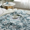UKELER Ultra Plush Super Soft Lightweight Sherpa Throw Blanket 60''x50'' Cozy Luxury Light Blue Blanket for Bed Couch Warm Fuzzy Blanket by CozyNest Decor