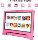 Kids Tablet, 10.1 Inch Tablet for Kids Android 14, 64GB Octa-Core, WiFi, Big Battery, Kids Space, Parental Control 1280 * 800 HD Display Children Tablets Pink by TinyTreasures Baby Boutique