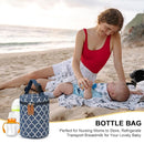 Accmor Breastmilk Cooler Bag, Insulated Baby Bottle Cooler Tote Bags for Nursing Mom Daycare by TinyTreasures Baby Boutique