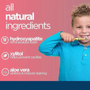 Wellnesse Kids Hydroxyapatite Toothpaste with Xylitol - Fluoride Free Toddler & Kid's Natural Toothpaste, Freshens Breath, Sensory-Friendly Oral Care, Vegan, Strawberry Flavor, 4 oz (Pack of 1) by CozyNest Decor