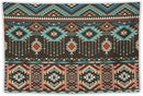 HZOHNAGO Aztec Tapestry Turquoise Blue and Brown and Native American Tribal Pattern Printed Wall Tapestry Wall Hanging for Bedroom Living Room Dorm 60" W x 40" H by CozyNest Decor