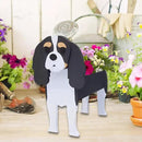 Cavalier King Charles Spaniel Dog Planter Plant Pots,Cute Garden Dog Flower Planter,Large Dog Planters Birthday Gifts for Women,Office,Indoor/Outdoor Decor(9.84 * 10.24 * 16in) by GreenHaven Gardens