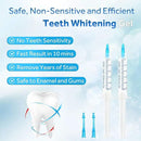 EZGO 10 Pack Teeth Whitening Gel Refills 22% Bleaching Gel, No Sensitive Teeth Whitener, Great for Sensitive Tooth Whitening, Carbamide Peroxide Teeth Whitening Gel, Mint Flavor (10X 5ML) by CozyNest Decor