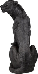 Design Toscano Pensive Panther Black Jaguar Statue by GreenHaven Gardens