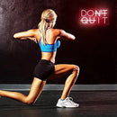 Don't Quit Neon Sign for Wall Decor, DO IT Neon Lights Party Decorations, USB Powered Switch LED Neon Lights Adjustable for Office, Gym, Man Cave, Gamer Room Decor by CozyNest Decor