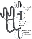 Rust-Resistant Door Mount Shower Hook – Strong Multifunctional Hanging Hook