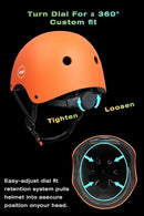 XJD Kids Bike Helmet,Multi-Sport Protective Gear Set for 3-5-8-14 Years Boys Girls with Knee and Elbow Pads Wrist Guards fit Roller Skates,Cycling,Skateboarding,Skating Scooter by TinyTreasures Baby Boutique