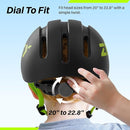 ZIFFY Kids/Toddler Bike Helmet, Adjustable, Lightweight, Safety Certified Scooter Helmet for Boys & Girls with Washable Inner Lining, 2 Sizes, 4 Colors – Fits Toddlers to Youth by TinyTreasures Baby Boutique