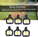 G1/2 Male Thread Rotating Irrigation Sprinkler, 12pcs Misting Spray Nozzle, Plastic Spray Nozzle Misting Nozzle Atomizing Micro Sprinkler for Garden Yard Lawn Watering Sprinkling by GreenHaven Gardens