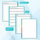 2026 Monthly Planner/Calendar - 2026 Planner, JAN 2026-DEC 2026, 12-Month Planner with Colorful Tabs, 2026 Calendar Planner for Daily Organizing - Waterproof Cover (8" x10", Monthly Pages & Notes, Blue) by TinyTreasures Baby Boutique