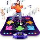 Dance Mat Toys for 3-12 Year Old Girls & Boys, Dance Mats with Light Up 8-Buttons & Wireless Bluetooth, Music Dance Toy with 5 Modes Game, Birthday Xmas Gifts for 3 4 5 6 7 8 9 10+ Year Old Girls Boys by TinyTreasures Baby Boutique