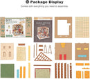 Rolife DIY Miniature House Kit Sam's Study, Tiny House Kit for Adults to Build, Mini House Making Kit with Furnitures, Halloween/Christmas Decorations/Gifts for Family and Friends (Sam's Bookstore) by TinyTreasures Baby Boutique