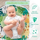 Baby Play Mat, 4-in-1 Baby Play Gym Tummy Time Mat with Ball Pit and 5 Detachable Toys for Newborn to Develop Sensory Exploration and Motor Skill 0-6-12 Months by TinyTreasures Baby Boutique