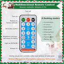 19.3in Christmas Solar Candy Cane Lights, 10 Pcs Pathway Light with Star 8 Flashing Modes, Outdoor Christmas Decorations for Outside Path, Walkway, Driveway, Sidewalk, Porch, Yard, Garden by GreenHaven Gardens