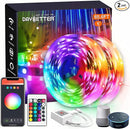 DAYBETTER 65.6ft WiFi Smart Led Lights Strip with Tuya App Control for Bedroom Decoration Work with Alexa and Google Assistant(2 Rolls of 32.8ft) by TinyTreasures Baby Boutique