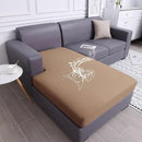 hyha Waterproof Couch Cushion Covers, Sectional Sofa Slipcovers Washable, L Shape Chaise Dog Couch Covers for Sectional Sofa, Universal Furniture Protector (1 Piece for Chaise XL, Camel) by CozyNest Decor