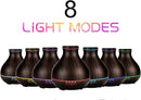 BZseed Aromatherapy Essential Oil Diffusers,2 PCS 550ml High Mist Output Humidifiers for Large Room, Home, Waterless Auto-Off, 7 Color LED Lights Cool Mist Humidifier Ultrasonic Diffusers by TinyTreasures Baby Boutique