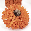 ANDALUCA Orange Decorative Vase Filler Bag with Mini Pumpkins, Orbs, Balls & Flowers Bowl Filler Decor (Pumpkin Orange) by CozyNest Decor