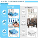 Toddler Booster Seat for Dining Table, Stronger Support Booster Seat for Table Washable 2 Safer Straps Non-Slip Bottom Portable for Kids Baby Increasing Cushion for Travel Home by TinyTreasures Baby Boutique
