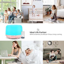 300ML Essential Oil Diffusesrs Remote Control, Aromatherapy Ultrasonic Diffuser, Cool Mist Aroma Humidfier Diffuser, 7 Color Changing LED Light, Auto-Off, Timer for Home, Room, Office, Kids.(Pink) by TinyTreasures Baby Boutique