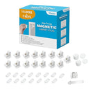 Vmaisi Baby Proofing Magnetic Cabinet Locks (15 Locks and 2 Keys) by TinyTreasures Baby Boutique