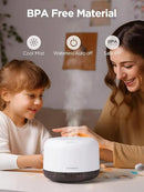 InnoGear 500ml Essential Oil Diffuser with Remote Control, Premium Ultrasonic Aromatherapy Diffusers Scent Humidifier Vaporizer Auto-Off Timer for Large Room Home, Brown by CozyNest Decor