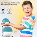 Karaoke Microphone Machine Toys for Kids Adults, Mini Portable Bluetooth Speaker with 2 Wireless Mics, Christmas Birthday Gifts for Boys Girls Ages 3 4 5 6 7 8 9 10 11 12+ Year (Green) by TinyTreasures Baby Boutique