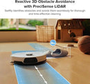 roborock S8 Max Ultra Robot Vacuum and Mop, All-in-One Dock, PreciSense LiDAR Navigation, Smart Dirt Detection, Self-Emptying, 8000Pa Suction for Various Floors, 20mm Auto Lifting for Carpet, White by CozyNest Decor