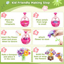 TingingYuli Arts and Crafts Kit for Kids Ages 4-8,Flower Bouquet Toys,DIY Flower Market Toys,Build Your Bouquet,Educational Christmas Birthday Gifts for 3 4 5 6 7 8 9 Year Old Girls-Rose by TinyTreasures Baby Boutique
