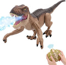 Remote Control Dinosaur Toys for Boys 3 4-7 8-12- RC Realistic Big T-Rex Gifts for Kids, Interactive Dino with Light Roar Spray Touch Sensing by TinyTreasures Baby Boutique