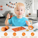 Thanksgiving Gifts for Kids, 3 Pumpkin Orange Bath Soap with Gemstone Inside Dig It Up Kit Halloween Toys Boys Girls Ages 4-5-6-7-8-12 Explore Mining Discover Science Gems Crystal by TinyTreasures Baby Boutique