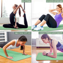 Yoga Mat Non Slip, Eco Friendly Fitness Exercise Mat with Carrying Strap,Pro Yoga Mats for Women,Workout Mats for Home, Pilates and Floor Exercises by TinyTreasures Baby Boutique