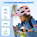 OnBros Kids Bike Helmet - Bike Helmets for 5-14 Boys or Girls with Visor, Children Bicycle Helmet for Skateboard Mountain Scooter Road Cycling, Lightweight and Adjustable 50-57CM by TinyTreasures Baby Boutique