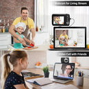 Digital Camera, Kids Cameras for 50MP FHD 1080P, Digital Point and Shoot Camera with 16X Zoom Anti Shake, Compact Small Cameras Gift for Boys Girls Kids, Black by TinyTreasures Baby Boutique