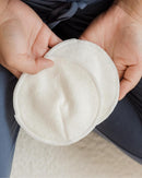 Kindred Bravely Organic Reusable Nursing Pads, Washable, for Breastfeeding & Leaking with Carry Bag, 10 Pack 5.5" D (Twilight Busty) by TinyTreasures Baby Boutique