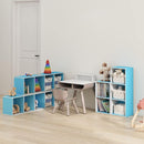 Furinno Luder Bookcase / Book / Storage, 2-Tier Cube, Light Blue/White by TinyTreasures Baby Boutique