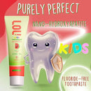 LOL Kids Toothpaste No Fluoride, Nano Hydroxyapatite Toothpaste, Probiotics, Xylitol Tooth Paste Kids | Remineralizing | Natural | Plant-Based Foam | Pasta De Dientes para Niños (Watermelon) by CozyNest Decor