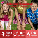 Kids Watches for Girls Boys Digital Sport Watch with Step Counter Pedometer Vibration Alarm Clock, No App Waterproof Fitness Tracker Kids Watch Boys Girls Teens Students Ages 5-16 by TinyTreasures Baby Boutique
