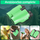 Compact Binoculars for Adults High Powered - OPAITA 20x32 Small Binoculars for Adults Kids with Low Light Vision for Hunting Cruise Ship Travel Concert Hiking Light Green by TinyTreasures Baby Boutique