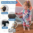 Soft-Style Kids Knee and Elbow Pads with Bike Gloves, Flexible Impact-Resistant Gear for Ages 2-11, Designed for Balance Bikes, Roller-Skating, and Skateboarding by TinyTreasures Baby Boutique
