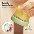 KeaBabies 12pk 4oz Glass Baby Food Containers with Lids - Leak-Proof, Microwavable Small Glass Jars, Baby Purees & Toddler Snack Storage Containers, BPA-Free, Dishwasher & Freezer Safe (Nord) by TinyTreasures Baby Boutique