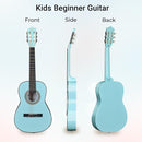 ADM Beginner Acoustic Classical Guitar 36 Inch Nylon Strings Wooden Guitar Bundle Kit for Kid Boy Girl Student Youth Guitarra Online Lessons with Gig Bag, Strap, Tuner, Strings, Picks, Socal Green by TinyTreasures Baby Boutique