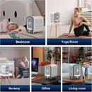 Jafanda Air Purifier for Home Bedroom 780sq ft, HEPA & Activated Carbon, Air Cleaner with Fragrance Sponge & Nightlight for Smoke, Allergies, Dust, Odor, VOC, Pet Dander, Pollen, Office, Desktop,Grey by TinyTreasures Baby Boutique