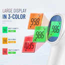 Forehead Thermometer for Adults and Kids, Digital Baby Thermometer with Fever Alarm, Fast Accurate Results, Home Medical & Nurse Essentials by TinyTreasures Baby Boutique