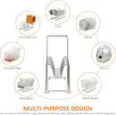Reusable Bag Drying Rack,Silicone Bag Drying Rack,Plastic Bags Dryer Rack,Dryer Rack for Silicone Storage Bags,Draining Stand Holder for Cups,Bottles,Pan Lid&Cutting Board Organizer by TinyTreasures Baby Boutique