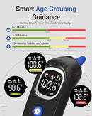 Ear Thermometer with Heated Probe, High Accuracy Thermometer for Kids, Adults and Babies with 32 Memory Recall, Mute and Night Light, Includes 21 Disposable Probe Covers, Storage Box by TinyTreasures Baby Boutique